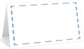25 Pack Blue Lines Place Cards, Editable Name Cards by WwongxianB