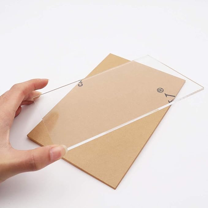 10 Pack Clear Blank Acrylic Sign - Image 3