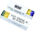 Customizable Birthday Matchboxes – Set of 10 – Fun Birthday Design – Colorful by ChandlerStudio
