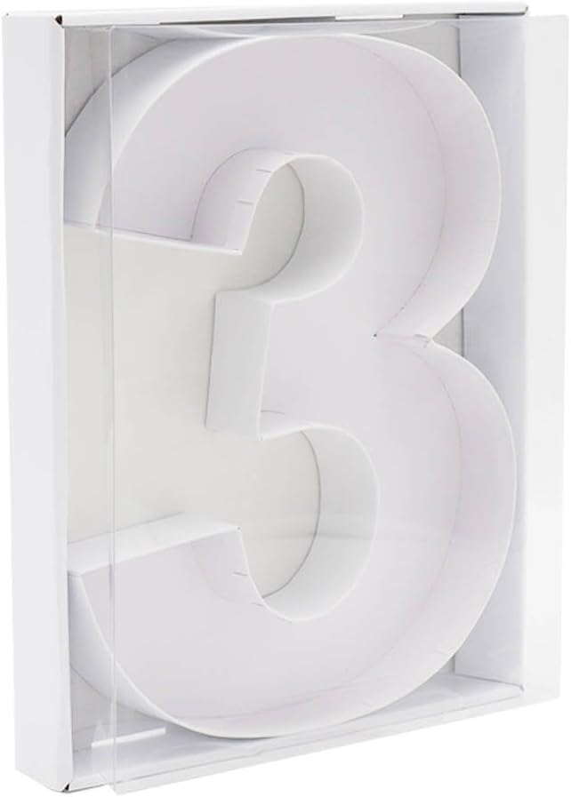 12" Fillable Cardboard Number Charcuterie Gift Cupcake Box by ShengHeHomeDecoration