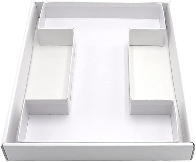 12" Fillable Cardboard Letter Charcuterie Gift Cupcake Box - Image 5