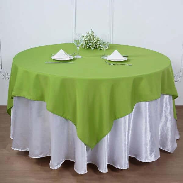 Efavormart 90" Wholesale Linens Polyester Square Linen Tablecloth by efavormart