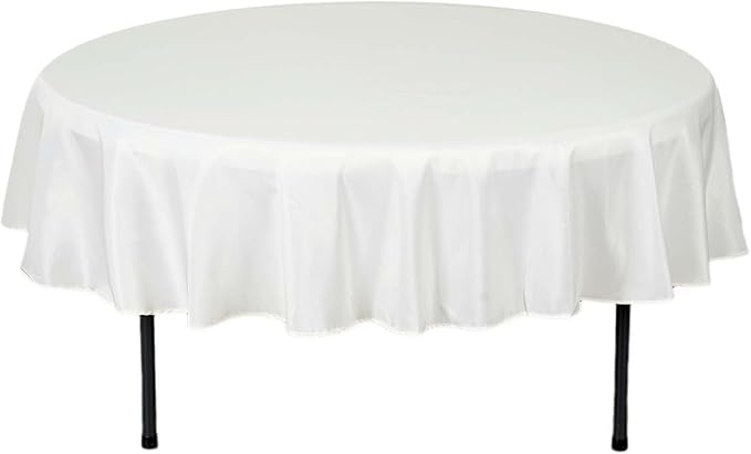 Efavormart Round Tablecloth, 70 Inch Stain & Wrinkle Resistant Washable Table - Image 5