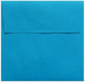 LUXPaper Square Invitation Envelopes | Peel & Press | 5" x 5" | Pool Blue | by LUXPaper