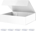 PACKHOME 6 Large Gift Boxes 13.5x10x3.5 Inches, Sturdy Shirt Boxes by PACKHOME