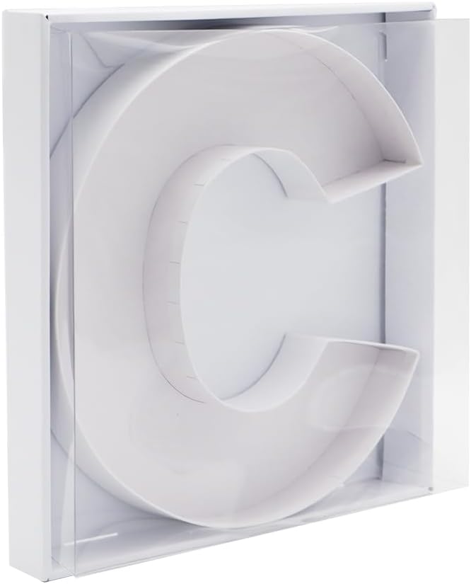 12" Fillable Cardboard Letter Charcuterie Gift Cupcake Box by ShengHeHomeDecoration