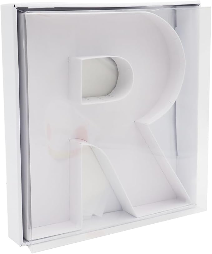 12" Fillable Cardboard Letter Charcuterie Gift Cupcake Box by ShengHeHomeDecoration