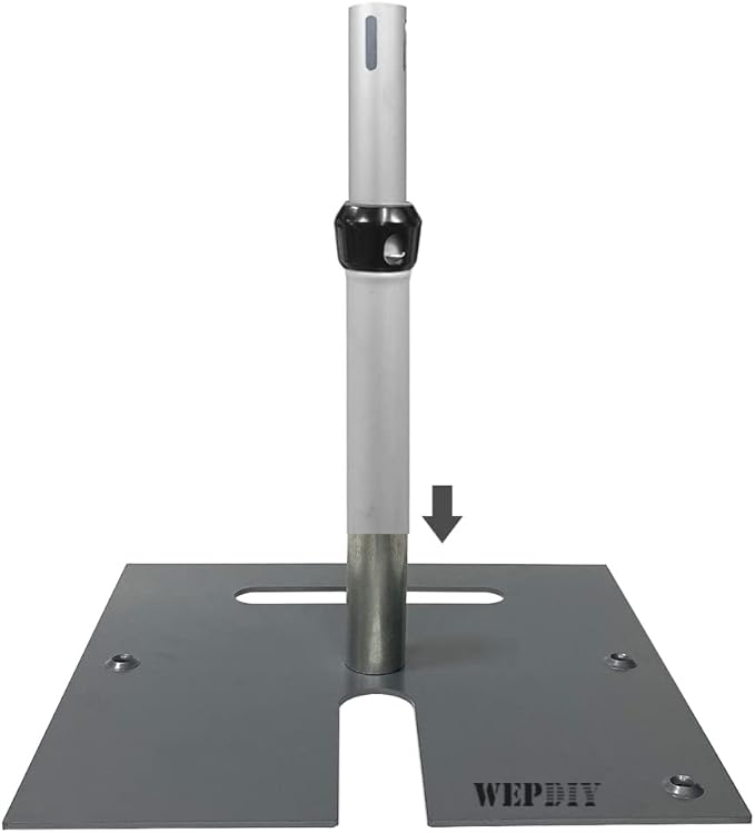 Portable Pipe and Drape Heavy Duty Backdrop Stand, ADJ Metal Frame and Heavy - Image 6