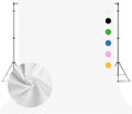 White Photography Backdrop for Photoshoot, Photo Backdrop Curtain, Perfect by TERSUM