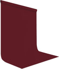 6x9FT Burgundy Red Screen Backdrop by LYLYCTY