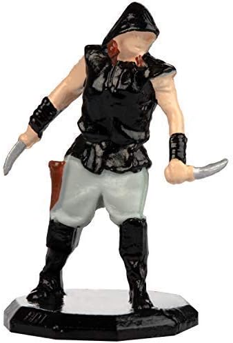 8 Painted Fantasy Bandit Mini Figures- All Unique Designs- 1" Hex-Sized - Image 5