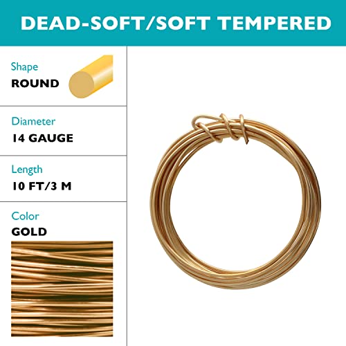 The Beadsmith Wire Elements Craft Wire – Tarnish Resistant, Soft Temper - Image 2