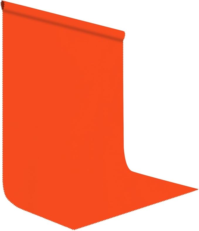 6x9FT Pure Orange Backdrops Solid Background by LYLYCTY