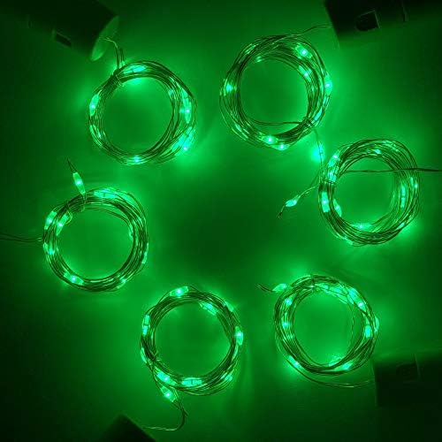 Wine Bottle Lights with Cork, Battery Operated 20 LED Cork Shape Silver Wire - Image 6