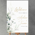Generic Personalized Wedding Welcome Sign, 18x27 inches, Modern Style, by CENOVACY