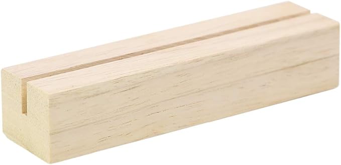 UNIQOOO 20 Pack Modern Sign Holders by UNIQOOO