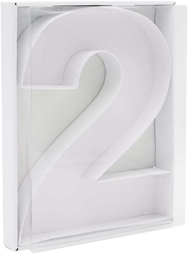12" Fillable Cardboard Letter Charcuterie Gift Cupcake Box by ShengHeHomeDecoration