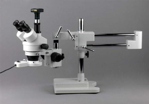 AmScope DAW Heavy Duty Double-arm Boom Stand - Image 2