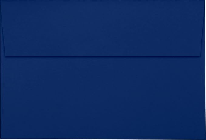 LUXPaper A10 Invitation Envelopes | Peel & Press | 6" x 9 1/2" | Navy Blue | - Image 2
