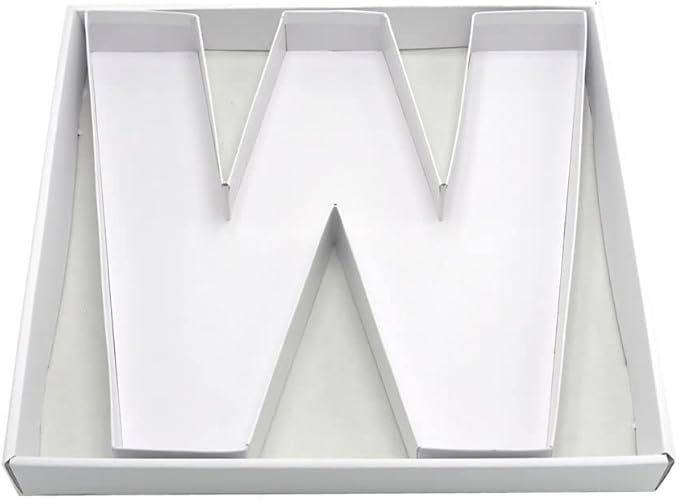 12" Fillable Cardboard Letter Charcuterie Gift Cupcake Box - Image 5