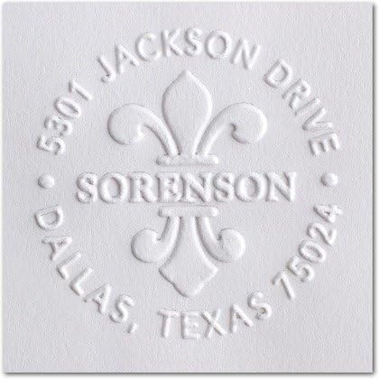Custom Address Embosser by Unknown