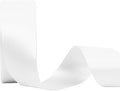 LaRibbons White Ribbon 1 1/2 Inch 25 Yards Double Faced White Silk Ribbon by LaRibbons