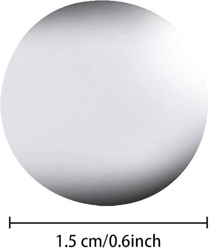 Silver Foil Confetti, Round Dots Glitter Table Confetti, Sparkling - Image 2