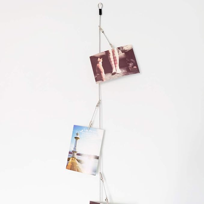 Wall Hanging Photo Display, DIY Picture Photo Frame String - Image 7