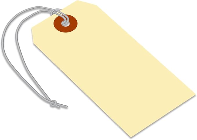 SmartSign Blank Manila Shipping Tags by SmartSign