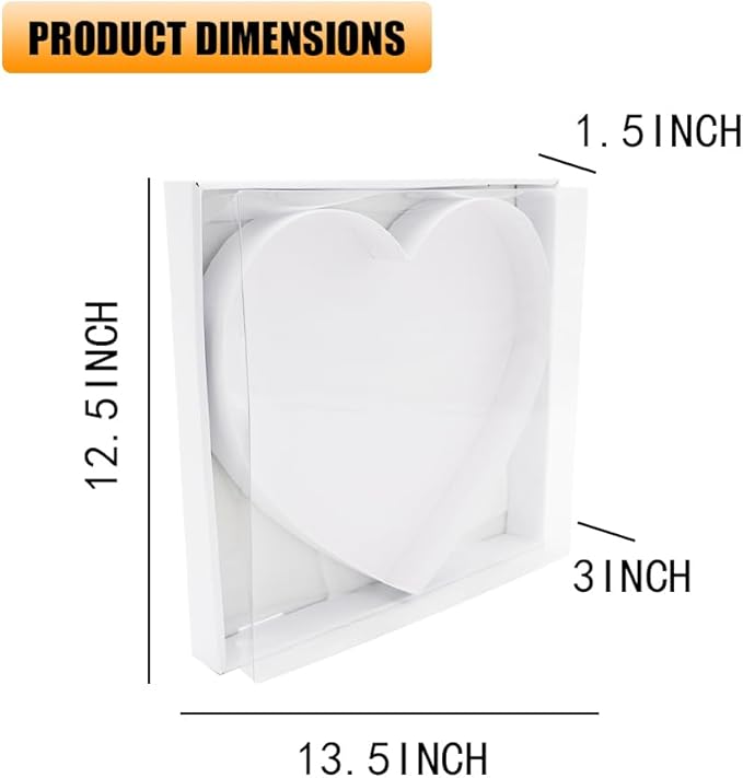 12" Fillable Cardboard Letter Charcuterie Gift Cupcake Box - Image 2