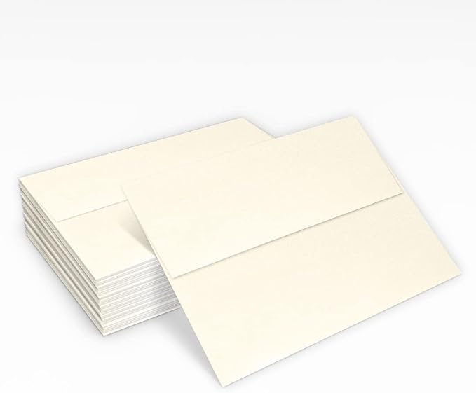 LUXPaper A7 Invitation Envelopes | Peel & Press | 5 1/4" x 7 1/4" | Champagne - Image 5