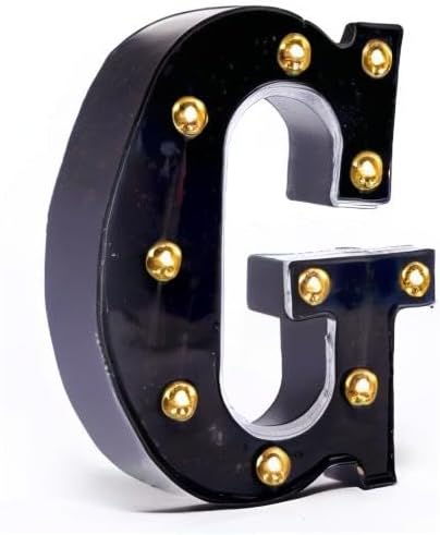 Foaky Black LED Marquee Number Lights Sign Light Up Marquee Number Lights Sign - Image 7