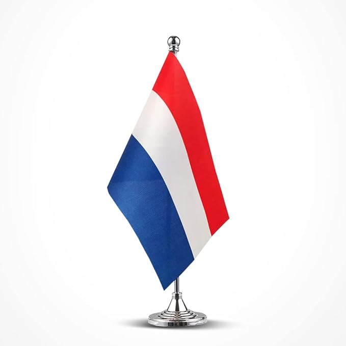 Netherlands Flag Dutch Flags, Small Mini Dutch Desk Flag, Used by Mflagperft