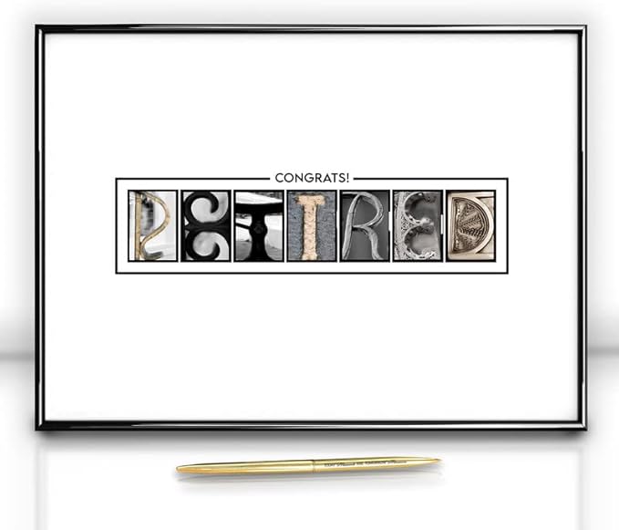 Framed Retirement Decorations Guest Book - Image 2