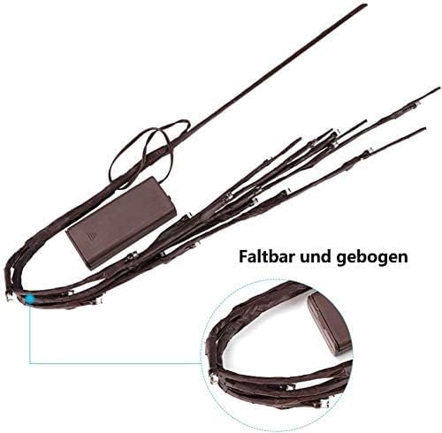 DK177 2 Pack Led Branch Light Battery Operated Lighted Branch Vase Filler - Image 9