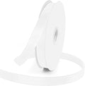 5/8" X 50 Yards White Grosgrain Ribbon, Premium Grosgrain Ribbon by KMERLIFE