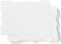 50 Pack Blank Kraft Cards Cardstock Thick Paper Brown Greeting Cards by Homtable