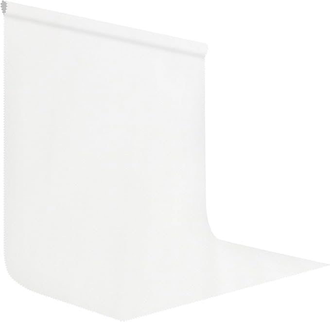 White Portrait Backdrop 8x10ft Zoom Meeting, Game Live Steaming and Photo by LYLYCTY