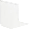White Portrait Backdrop 8x10ft Zoom Meeting, Game Live Steaming and Photo by LYLYCTY