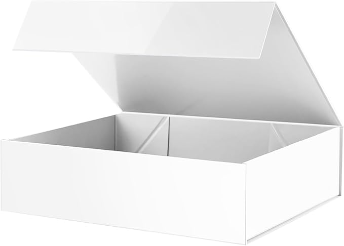 PACKHOME Large Gift Box 13.5x10x3.5 Inches, Sturdy Shirt Box by PACKHOME