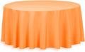 LTC LINENS Orange Round Tablecloth by LTCLINENS