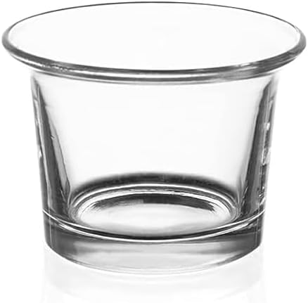 WGV Flare Lip Cylinder Tea Light Votive Candle Holder 2.4" W x 1.75" H - Image 2