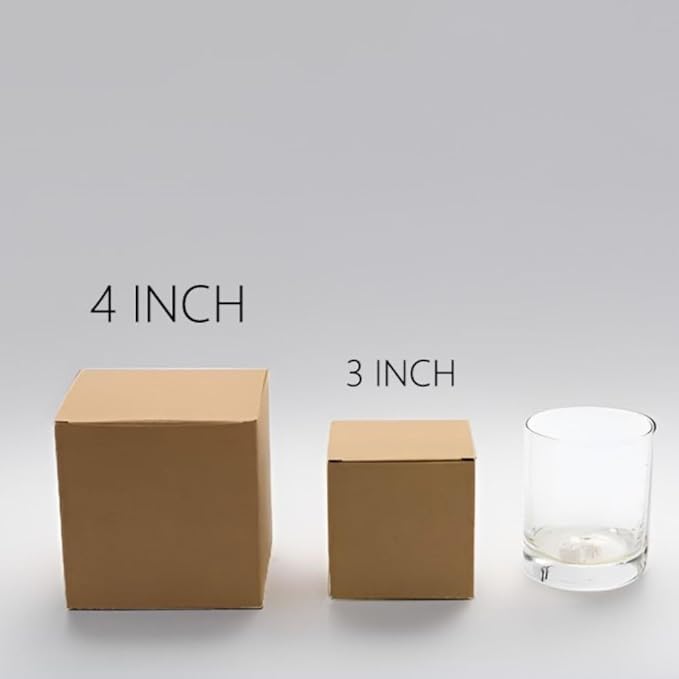 25 Pcs Brown Paper Gift Boxes, Small Candy Boxes Bulk, Goodie Treat Boxes - Image 4