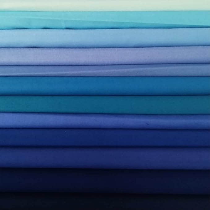 50 PCS 12" x 12" Precut Multi-Colors Cotton Fabric Squares Fabric Bundles - Image 2