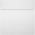 LUXPaper Square Invitation Envelopes | Peel & Press | 6" x 6" | Bright White | by LUXPaper