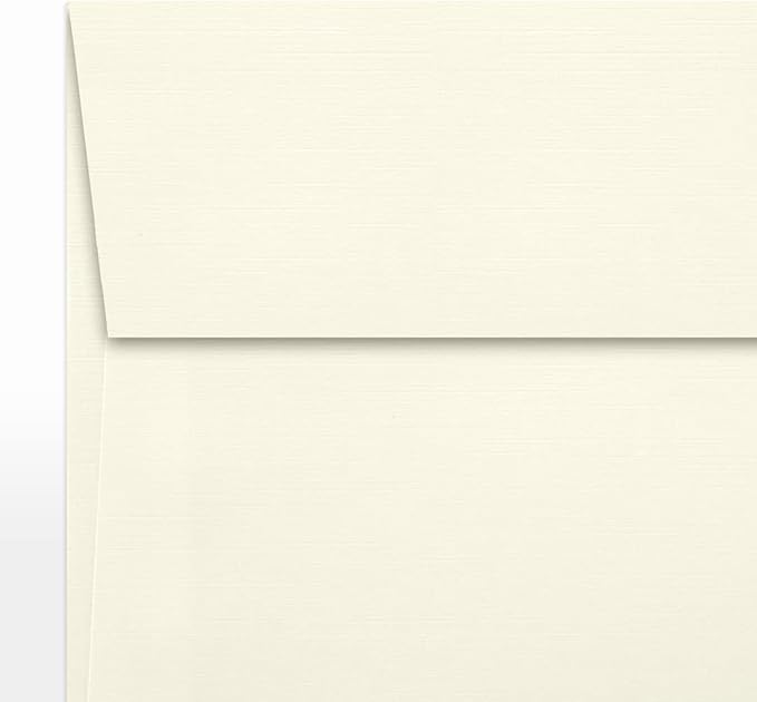 LUXPaper Square Invitation Envelopes | Peel & Press | 5" x 5" | Natural Linen | - Image 8
