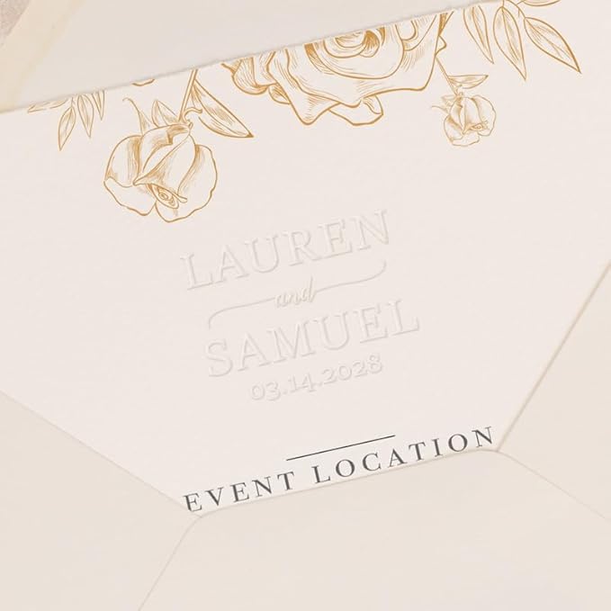 Personalized Wedding Embosser | Custom Made - Image 4