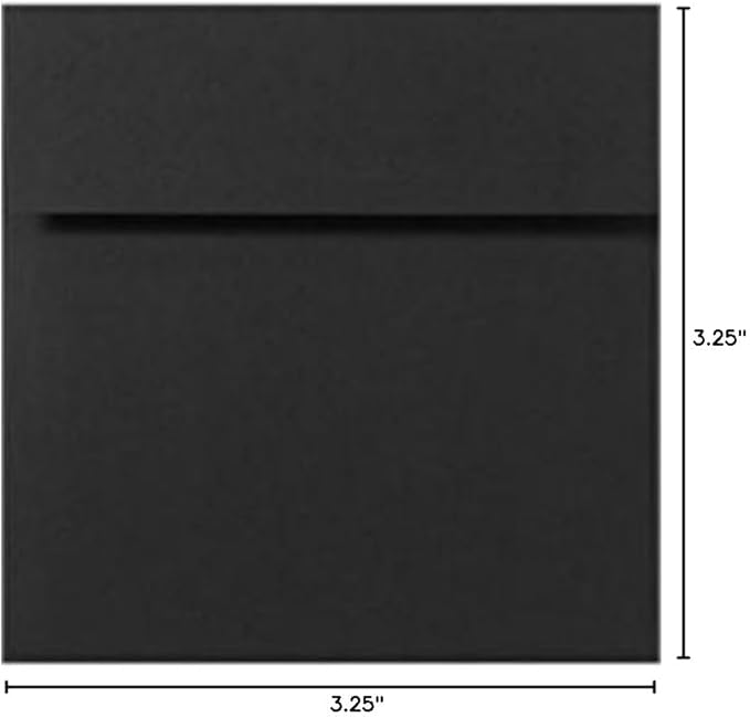 LUXPaper Square Invitation Envelopes | Peel & Press | 3 1/4" x 3 1/4" | - Image 7
