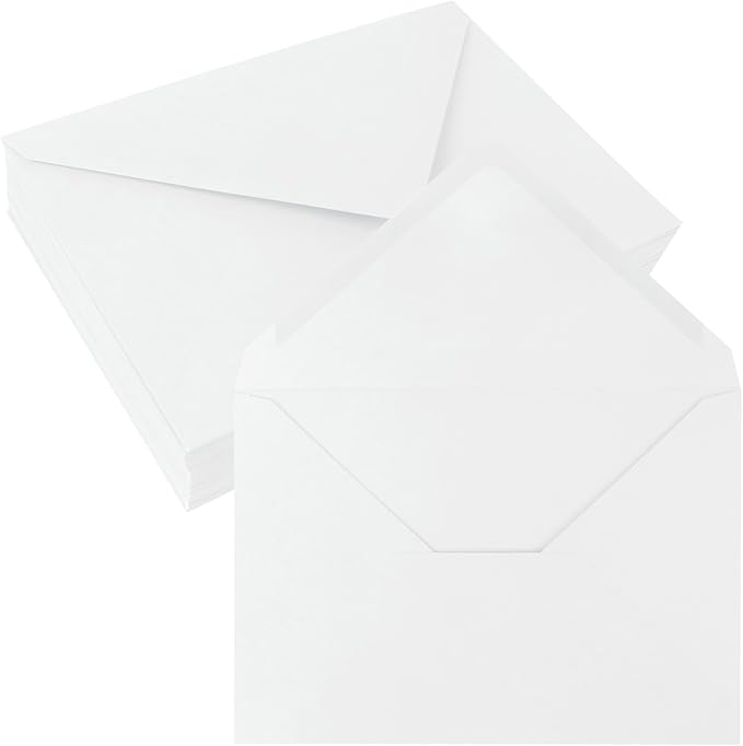 50 Pack 4x6 Envelopes Letter Size, Envelope 4.3x6.3 by JagerGreen