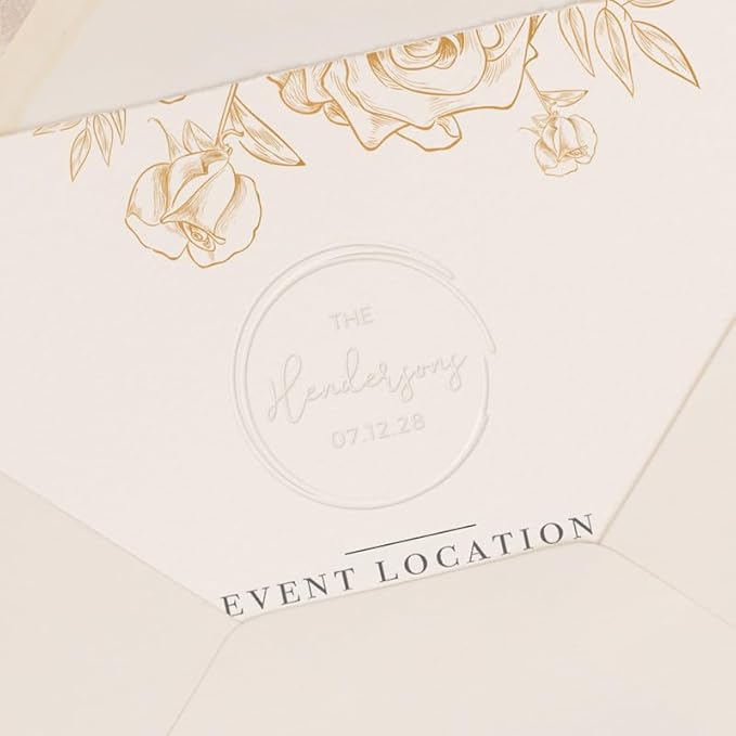 Personalized Wedding Embosser | Custom Made - Image 4